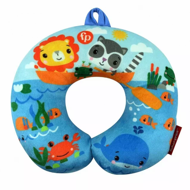 FISHER-PRICE Подушка-іграшка для подорожі Море FP-NP010 - 1