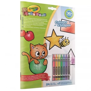 Розмальовка Crayola Mini Kids Кольори та форми (25-2727) дитяча іграшка