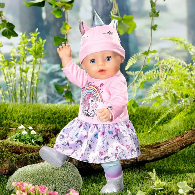 Лялька Baby Born серії "Ніжні обійми" - Чарівний єдиноріг 43 см, з аксесуарами (831311) - 5