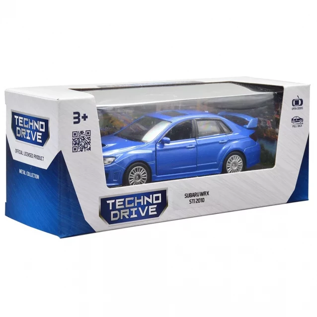 Автомодель TechnoDrive Subaru WRX STI синій (250334U) - 10