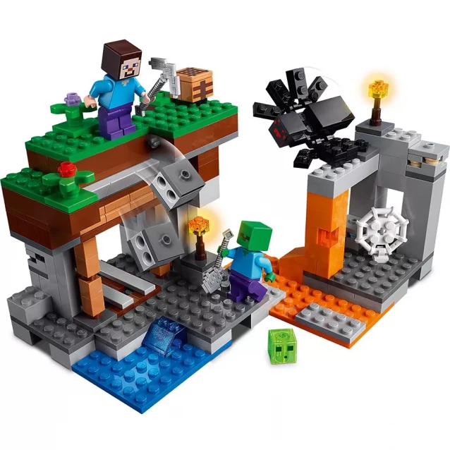 Конструктор LEGO Minecraft Заброшенная Шахта (21166) - 3