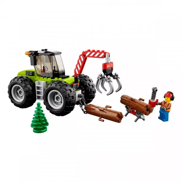 Конструктор LEGO City Лісоповальний Трактор (60181) - 6