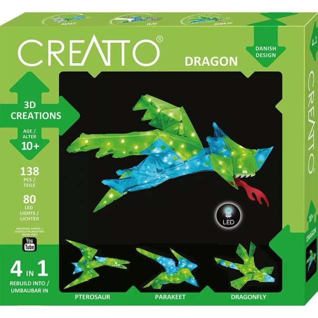 Набір для творчості Kosmos Creatto Dragon (3523) - 1