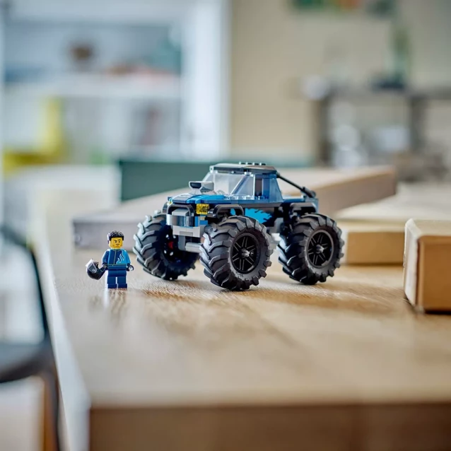 Конструктор LEGO City Синий грузовик-монстр (60402) - 8