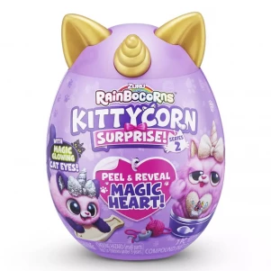 М'яка іграшка Rainbocorn Kittycorn Surprise фіолетова (9279E) дитяча іграшка
