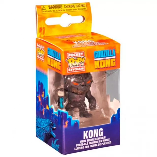 Фігурка Funko Pop! Godzilla Vs Kong Конг з сокирою на кліпсі (50958) - 5