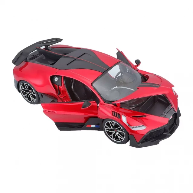 Автомодель Bburago Bugatti Divo червоний металік, 1:18 (18-11045R) - 4