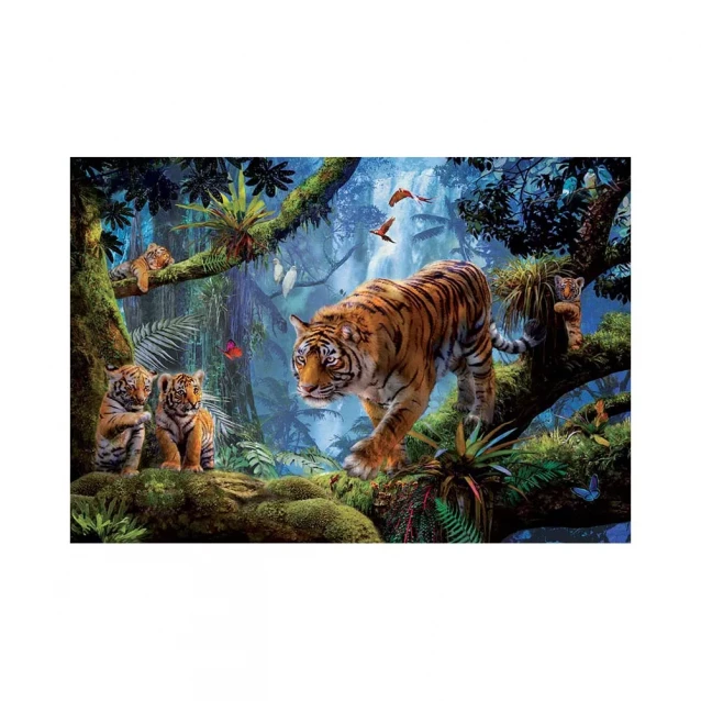 Пазл EDUCA Тигри на дереві 1000 елементів (17662) - 2