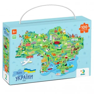 Пазли Dodo Мапа України 100 ел (300267) дитяча іграшка