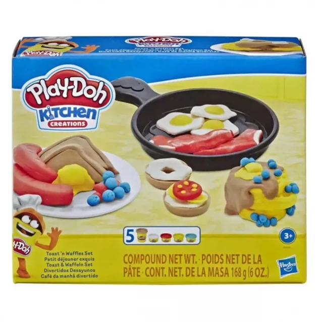 Набір для творчості з пластиліном Play-Doh Кухонне приладдя в асортименті (E7253) - 1