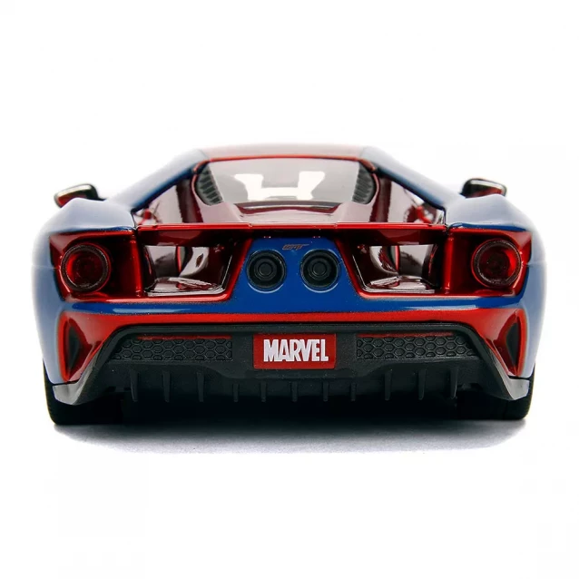 Машина металева "Марвел. Людини-Павук" Форд GT (2017) з фігуркою Людини-Павука, 1:24, 8+ - 4