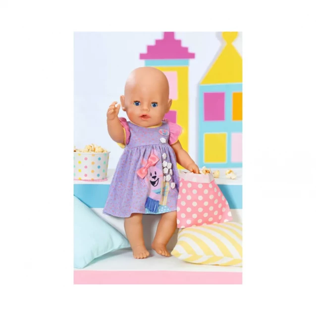Одежда для куклы Baby Born Милое платье фиолетовое (828243-2) - 2