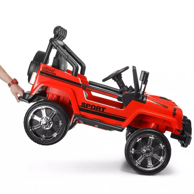 Електромобіль Bambi Racer Джип червоний (M 3237EBLR-3) - 4