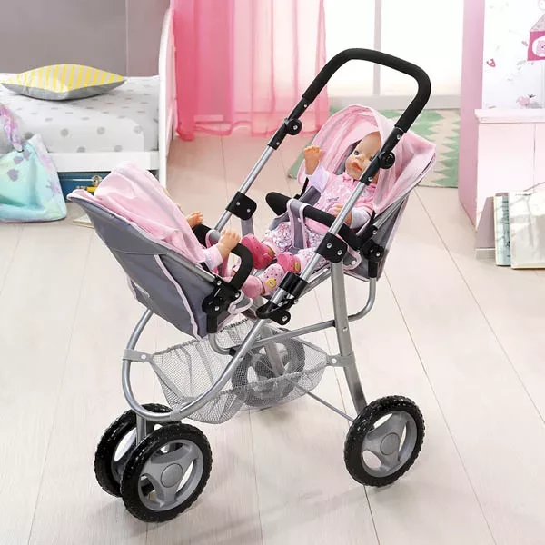 Прогулочная коляска для двойни BABY BORN - ТАНДЕМ - 4