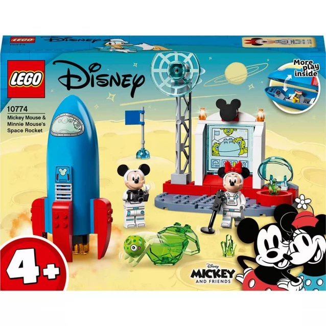 Конструктор LEGO Disney Космическая ракета Микки Мауса и Минни Маус (10774) - 1