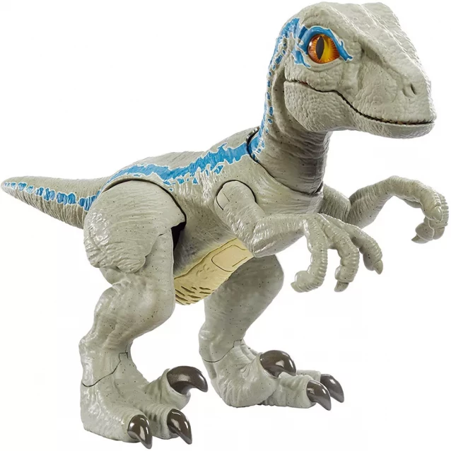 Jurassic World Інтерактивна фігурка-динозавр "Дитинча Блю" з фільму «Світ Юрського періоду» GFD40 - 1