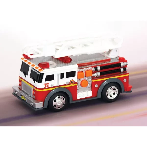 TOY STATE Рятувальна техніка "Пожежна машина з дробиною" зі світлом і звуком, 13см - 2