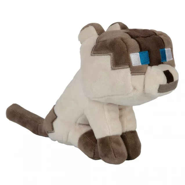 Плюшевая игрушка Сиамский кот, Minecraft Happy Explorer Siamese Cat - 1