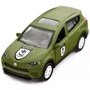 Автомодель TechnoDrive Шевроны Героев Toyota RAV4 Ураган (KM6198) детская игрушка