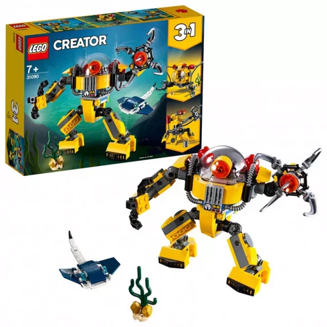 Конструктор LEGO Creator Підводний Робот (31090) - 4