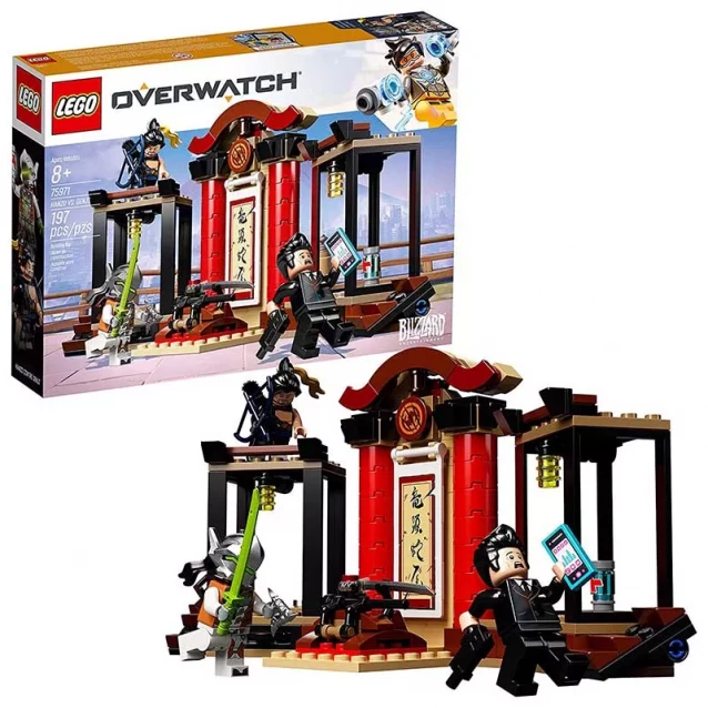 Конструктор LEGO Overwatch Гандзо против Гендзи (75971) - 4