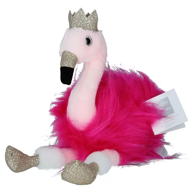 Мягкая игрушка Doudou Фламинго розовый 30 см (HO2766) - 1