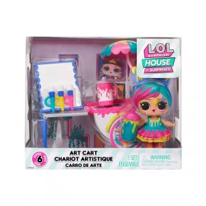 Лялька L.O.L. Surprise! серії «Маленькі кімнатки» - Арт-візок художниці (583806) лялька ЛОЛ