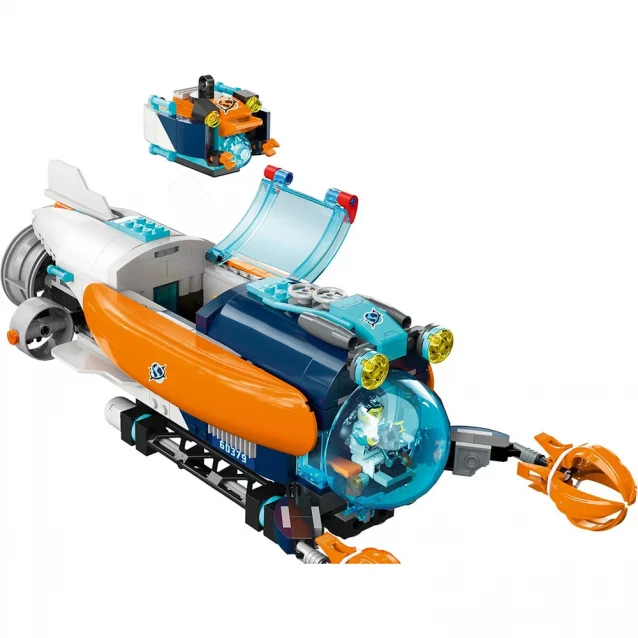 Конструктор LEGO City Підводна дослідницька субмарина (60379) - 5