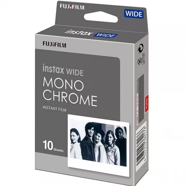 Кассеты FUJIFILM Instax Wide Monochrome WW 1 (70100139612) - 1