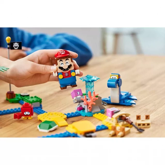 Конструктор LEGO Super Mario Дополнительный набор Пляж Дорри (71398) - 7