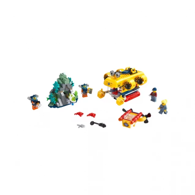 Конструктор LEGO City Океан: разведывательный подводная лодка (60264) - 8