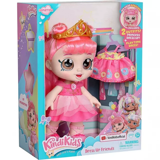 Лялька Kindi Kids Принцеса Донатіна (50065) - 7