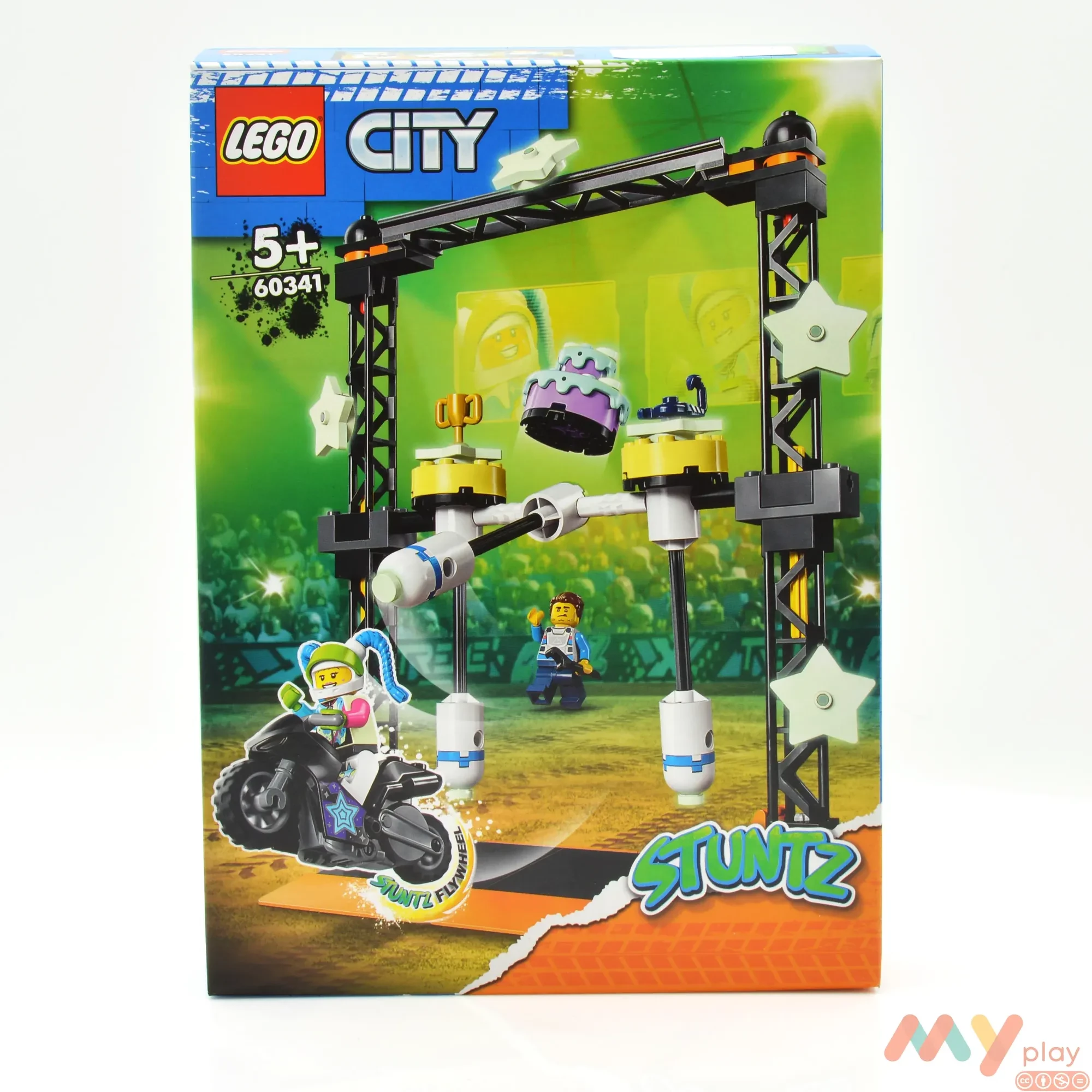 Конструктор Lego City Stuntz Каскадерське завдання «Нокдаун» (60341) - ФОТО в 360° - 1