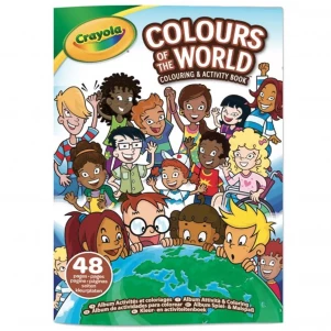 Розмальовка Crayola Colours of the World 48 сторінок (25-0717) дитяча іграшка