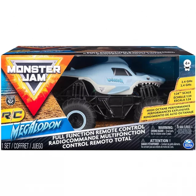 Іграшка машинка на р/к Monster Jam 1:24 арт. 6044952, у коробці 14,5*28,5*15 см - 2