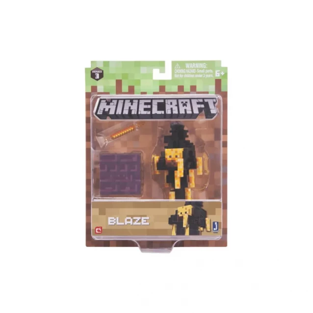 Коллекционная фигурка Minecraft Blaze серия 3 - 1