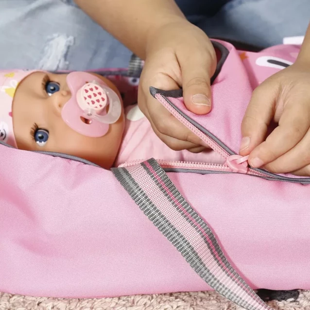 Люлька-перенесення для ляльки Baby Born 2в1 Солодкі сни (832448) - 5