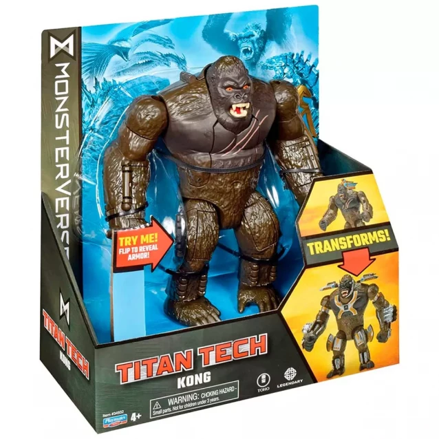 Фігурка Godzilla vs. Kong Titan Tech Конг 20 см (34932) - 7