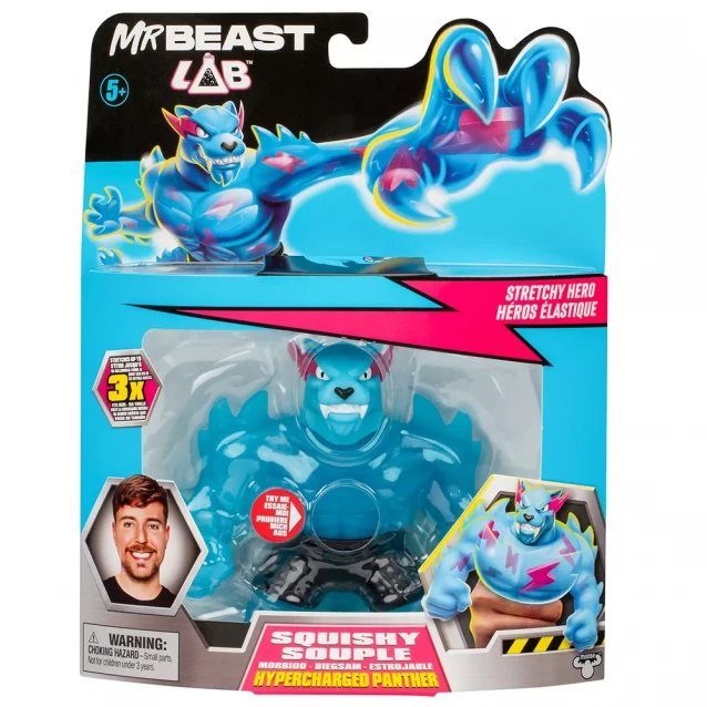 Іграшка-антистрес MrBeast Lab Супер Пантера (123813) - 1