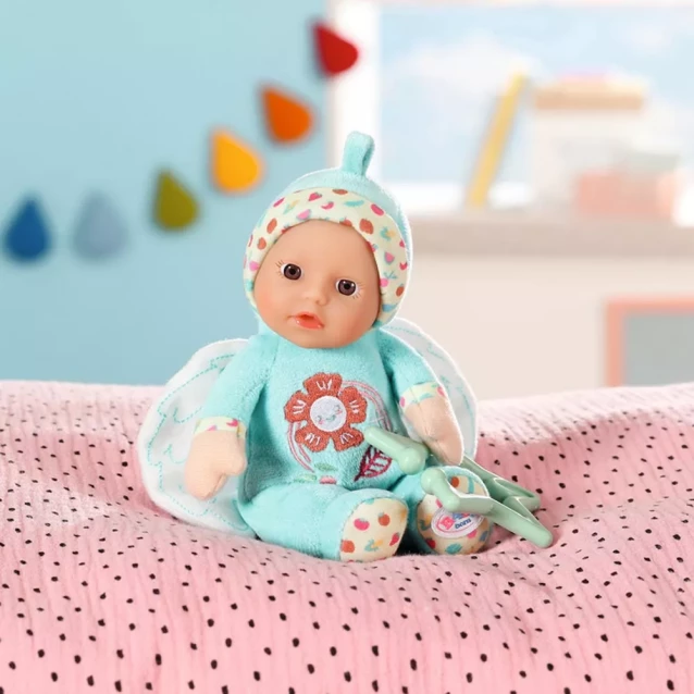Кукла Baby Born For babies Голубой ангелочек 18 см (832295-1) - 3