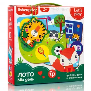 Гра настільна Vladi-Toys Лото Мій день (VT2910-02) для малюків