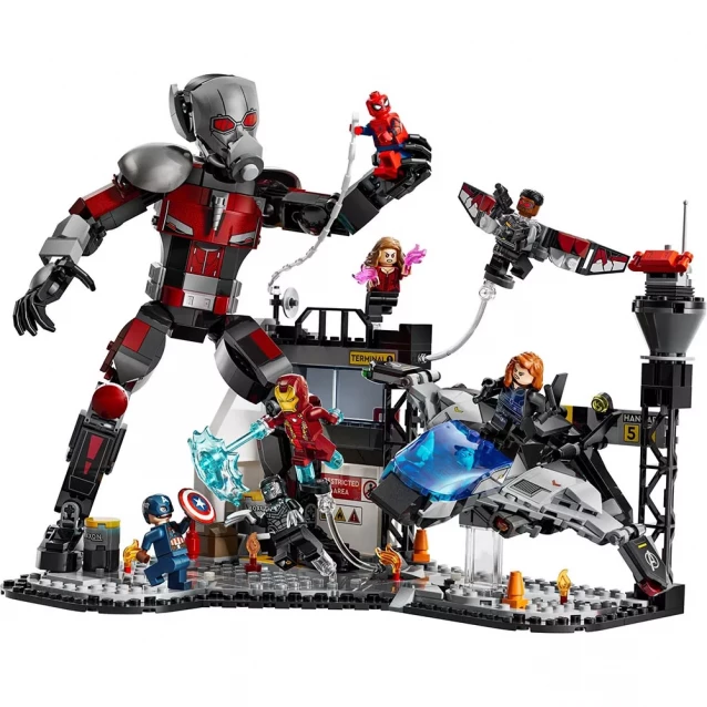 Конструктор LEGO Marvel Протистояння Пригодницька битва (76314) - 3