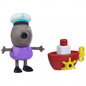 Фігурка Peppa Figurines Веселі друзі Денні з корабликом (F3759) дитяча іграшка