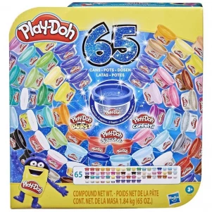 Набір пластиліну Play Doh 65 баночок (F1528) дитяча іграшка