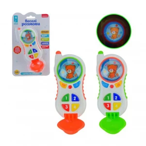 Іграшка музична Країна іграшок Телефон в асортименті (PL-721-46) дитяча іграшка