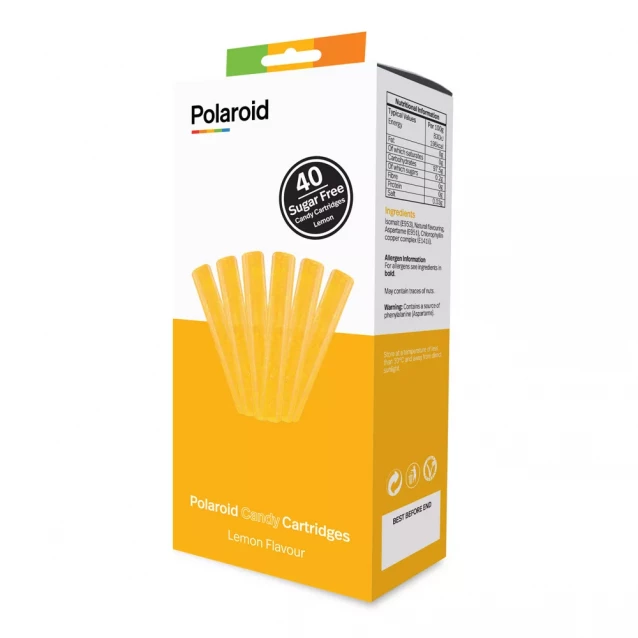 Картриджи для 3D ручки Polaroid лимон, желтый, 40 шт. (PL-2507-00) - 1