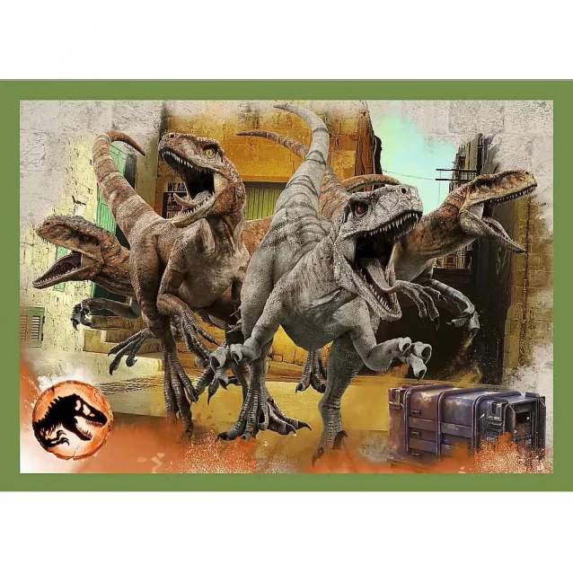 Пазлы Trefl Мир динозавров Угрожающие динозавры (34607) - 4