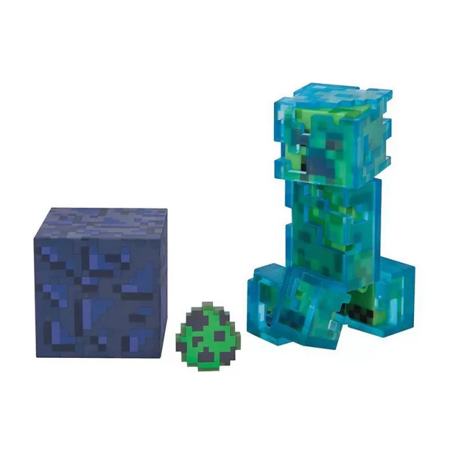 Коллекционная фигурка Minecraft Charged Creeper серия 3 - 5