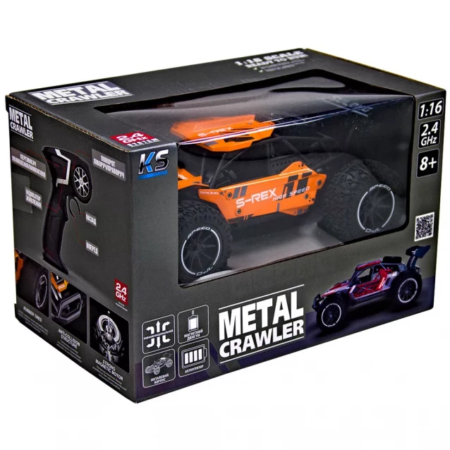 Машинка Sulong Toys Metal Crawler S-Rex 1:16 на радиоуправлении (SL-230RHO) - 12