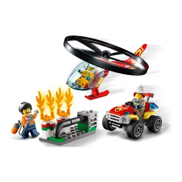 Конструктор LEGO City Пожежний рятувальний вертоліт (60248) - 3